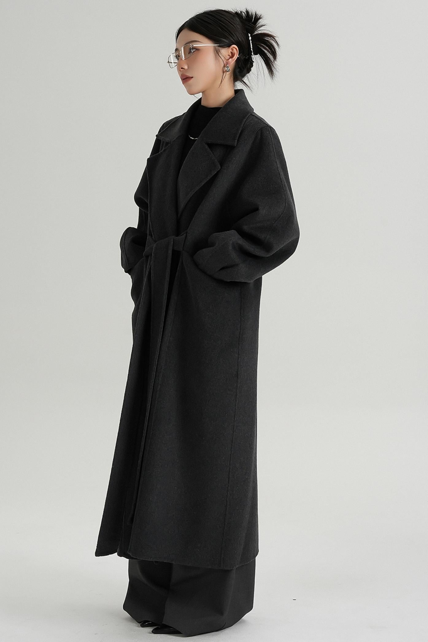 Temperament Wool Reversible Coat