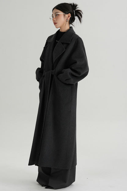 Temperament Wool Reversible Coat
