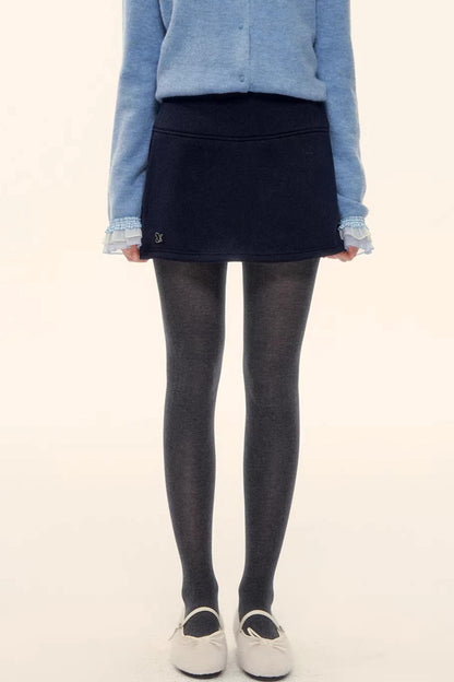 A-Linien-Rock aus Kunstwolle