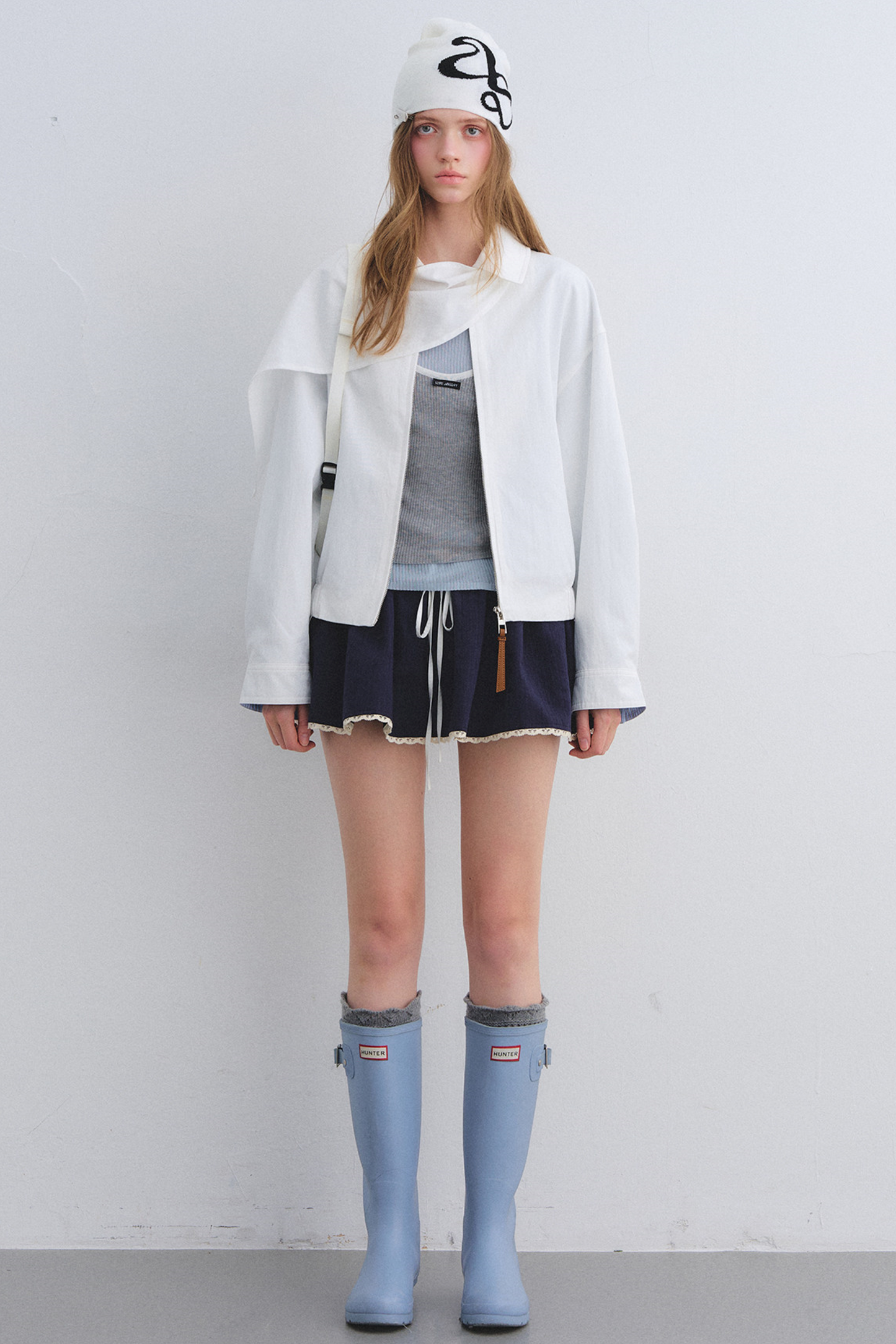 Detachable Shawl Collar Flight Jacket