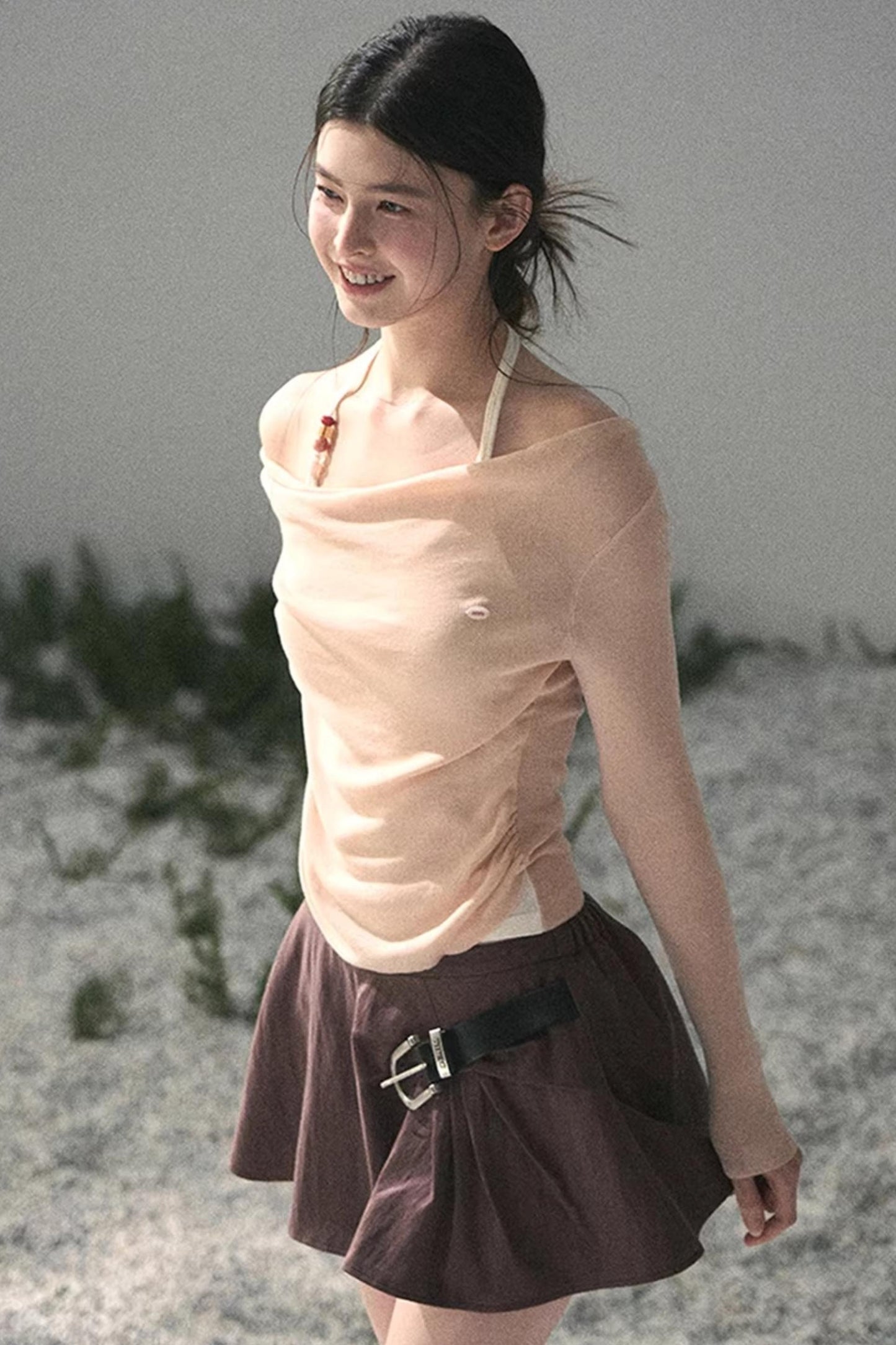 Sweet Halter Neck Top