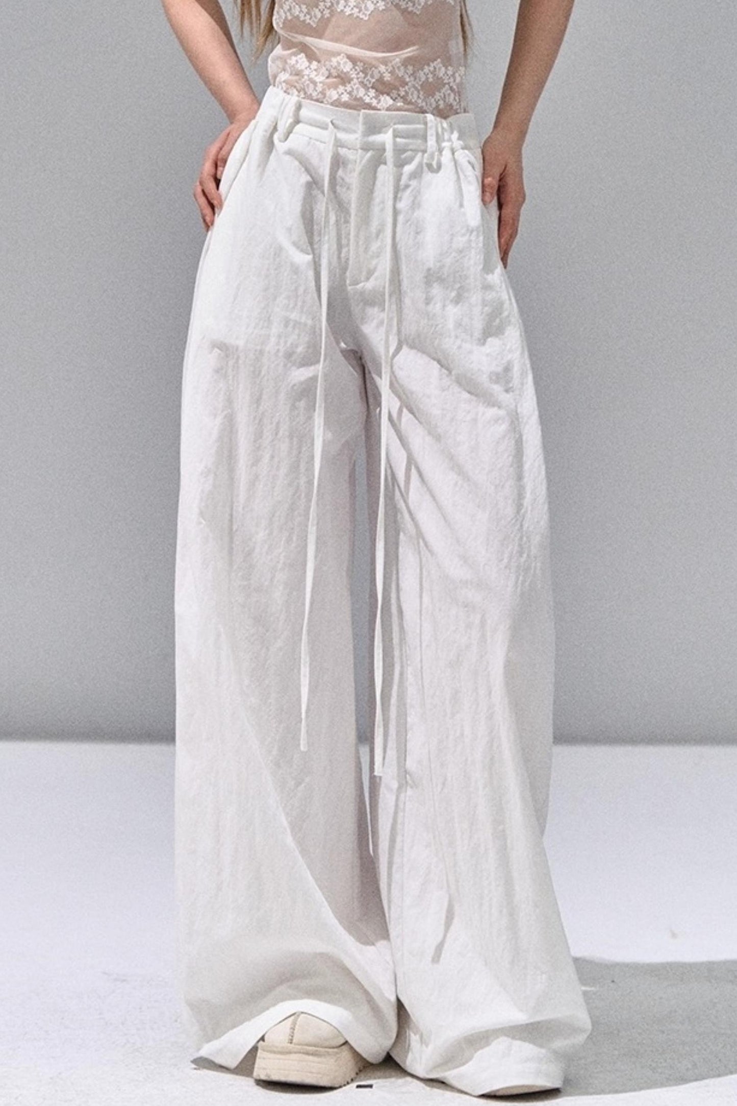 Straight Loose Casual Trousers