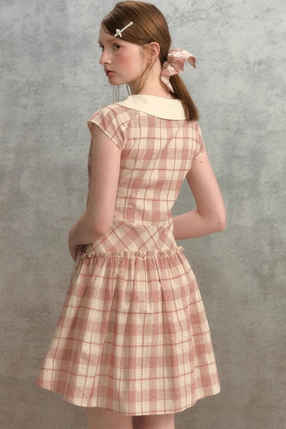 Chic V-Neck A-Line Dress