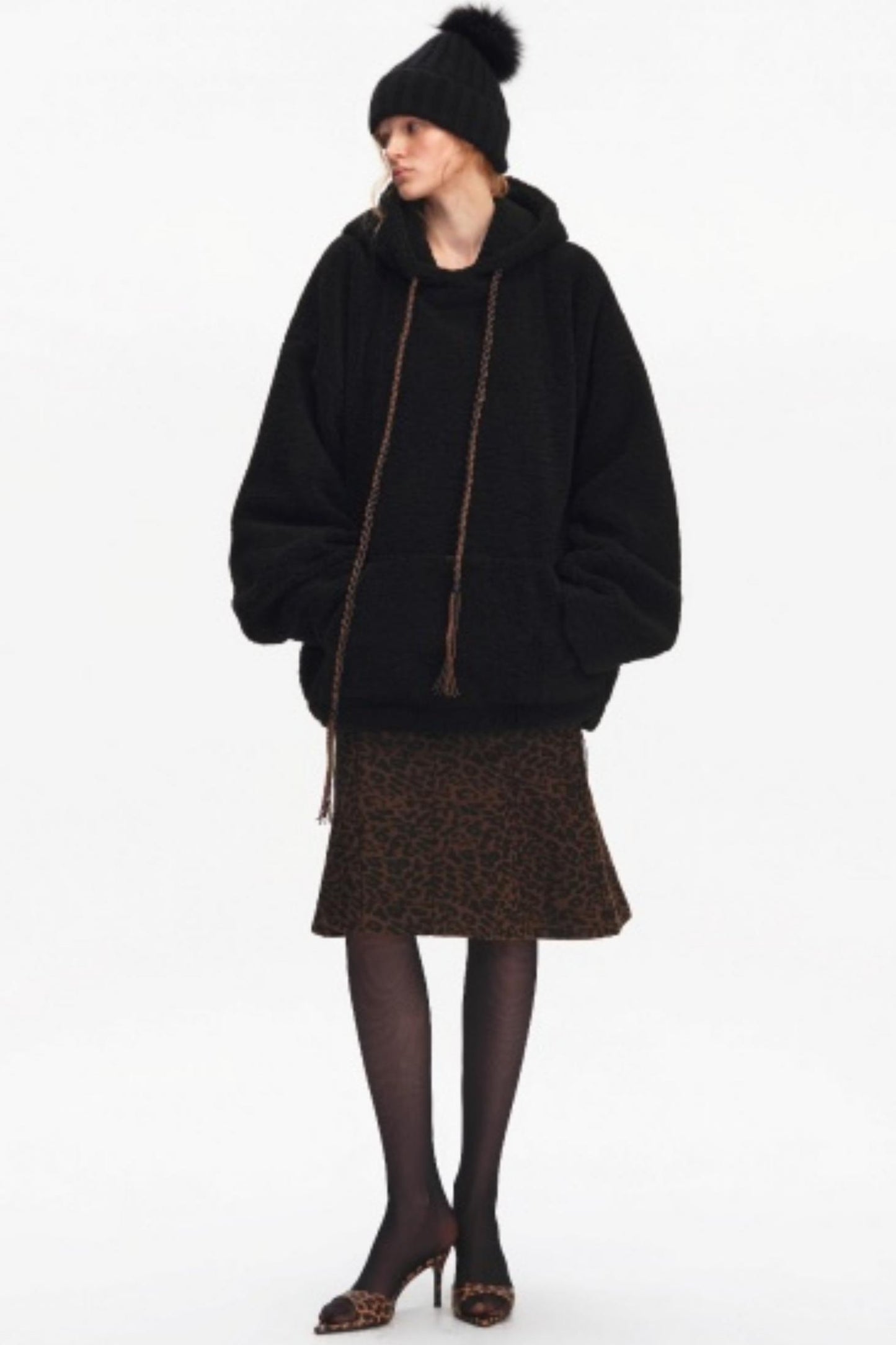 Korean Leopard Fishtail Skirt