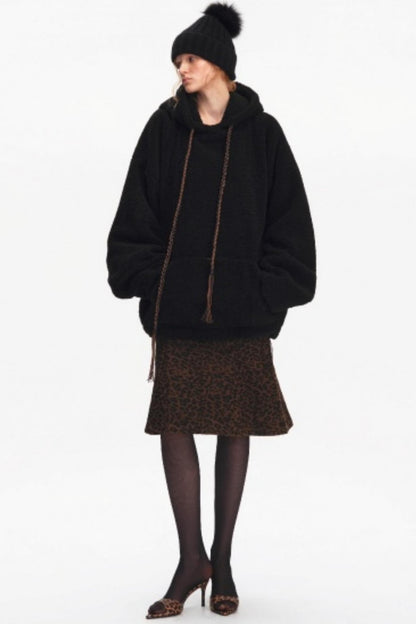 Korean Leopard Fishtail Skirt