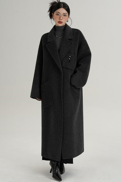 Pocket Design Wool Coat