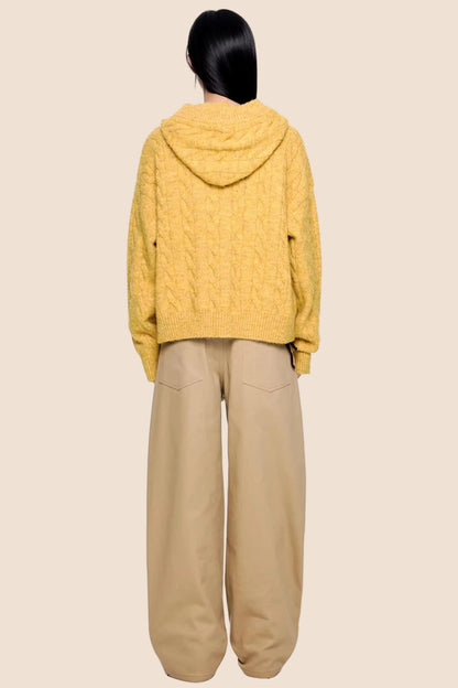 Pocket Design Retro Denim Pants