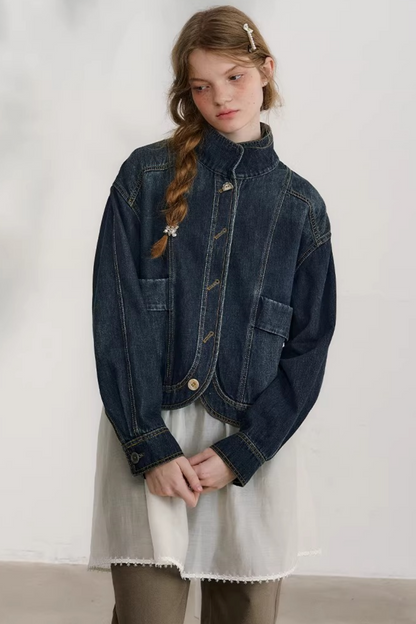 Youlan 데님 재킷