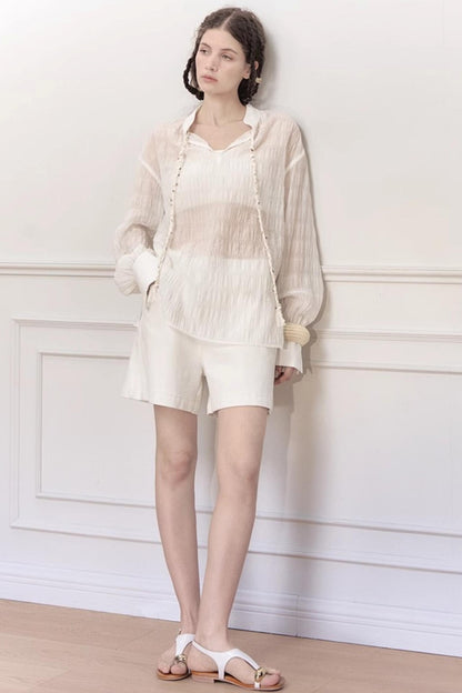 Luminous Tencel Blouse