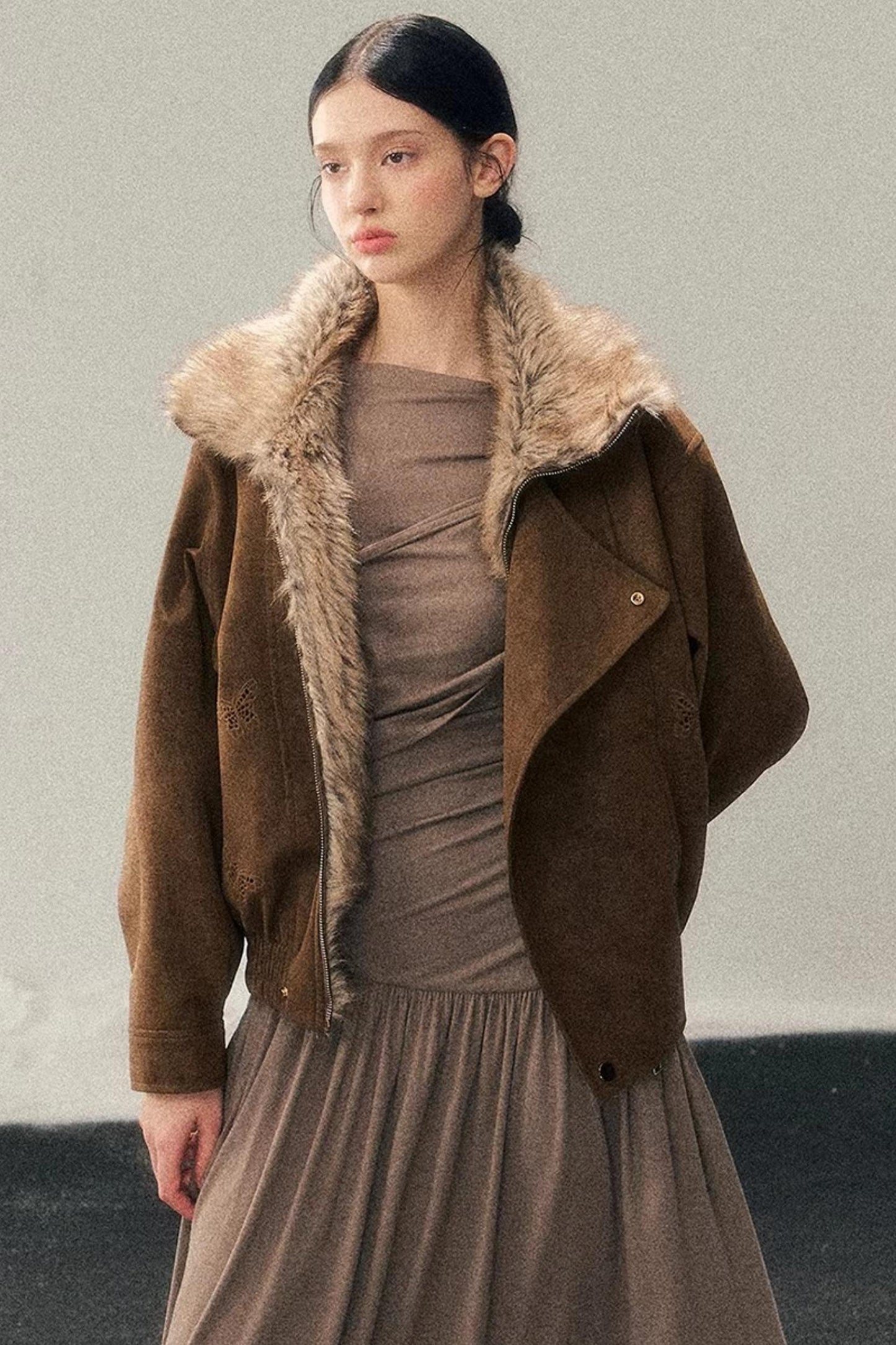 Hepburn Padded Butterfly Coat