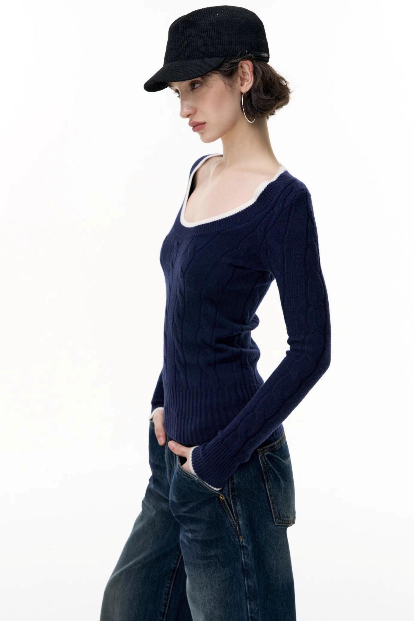 Salt Wool Crew Neck Sweater