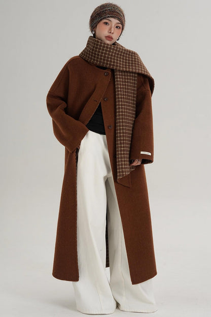 Classic Wool Tweed Coat