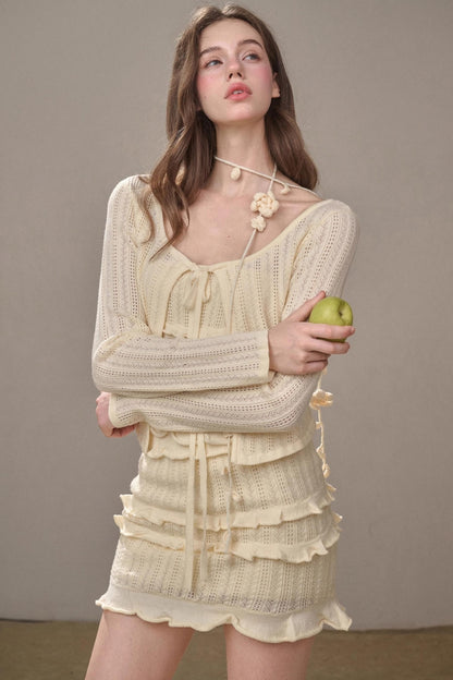 Sweet Lace Knit Set-Up