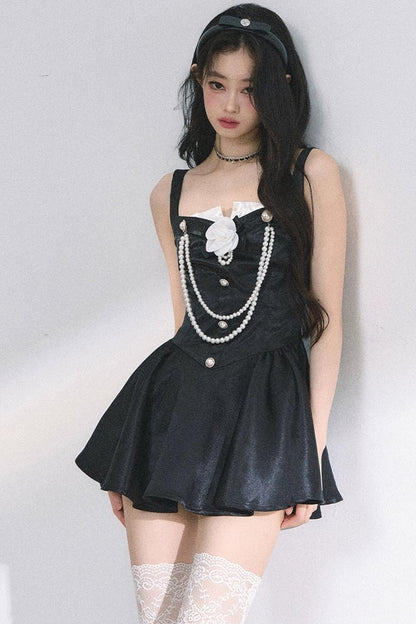 Summer Rose Halter Dress