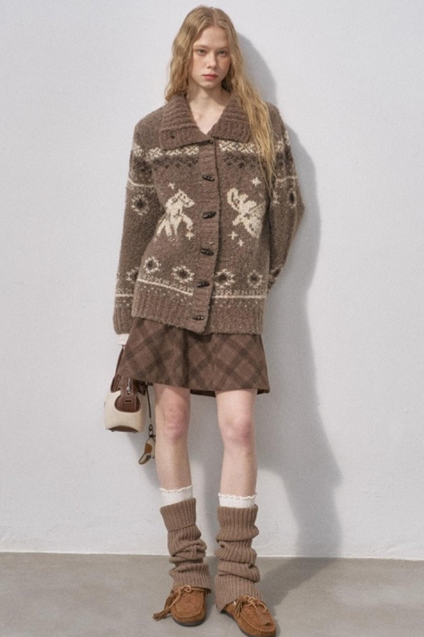 Bird and Pony Knit Cardigan