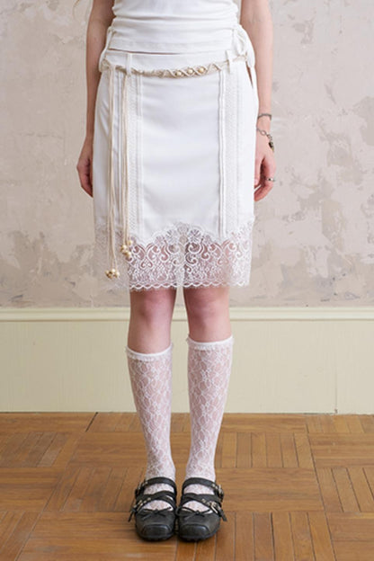 Summer Lace Short Skirt