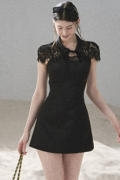 Moonlight Lace Dress Set-Up