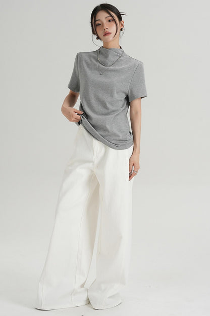 Floor-length Wide-leg Pants