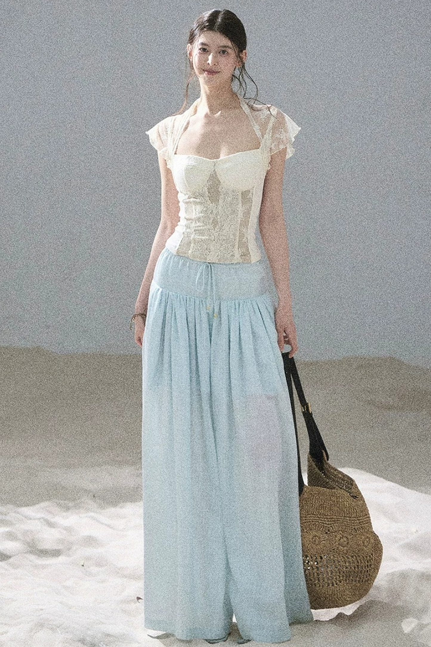 Lace Moonlit Rose Top
