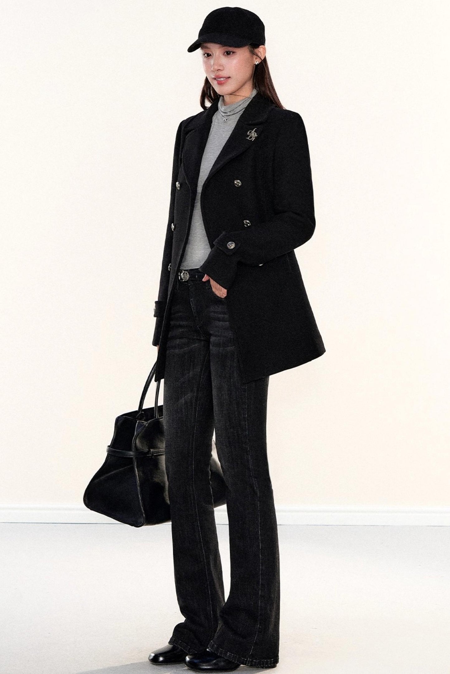 High-Neck Slimming Top