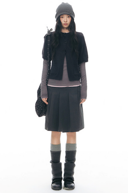 Original Pleated Workwear Skirt