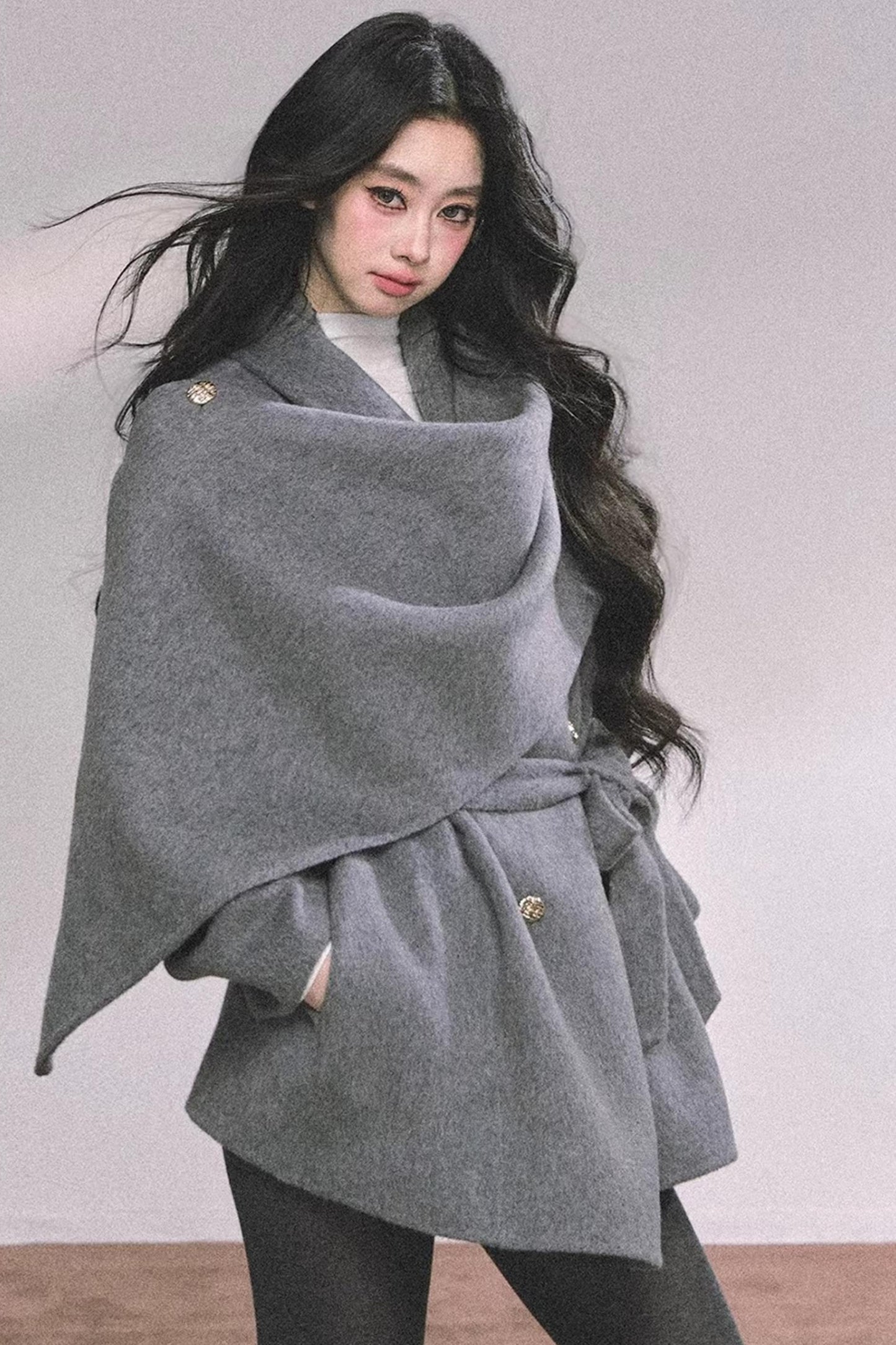 Hepburn Double-Sided Wool Coat