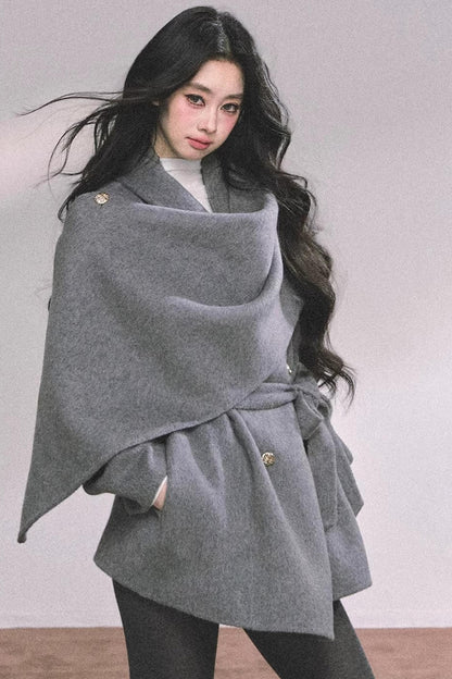 Hepburn Double-Sided Wool Coat