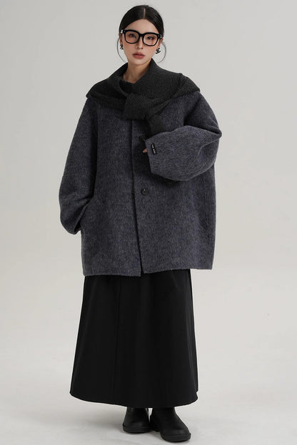 Temperament Woolen Coat
