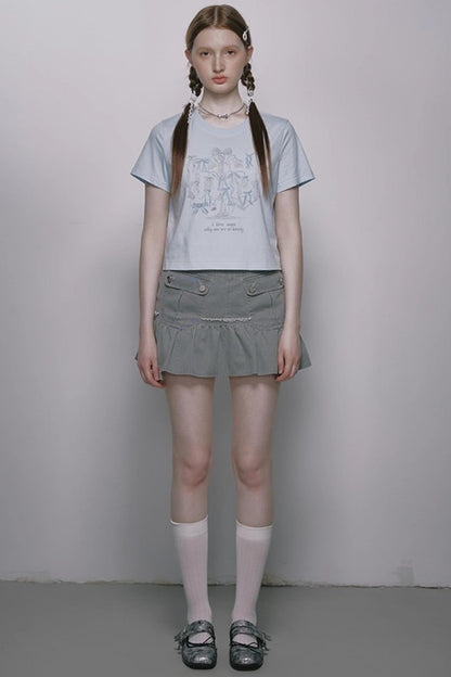 Original Bow Print  T-Shirt