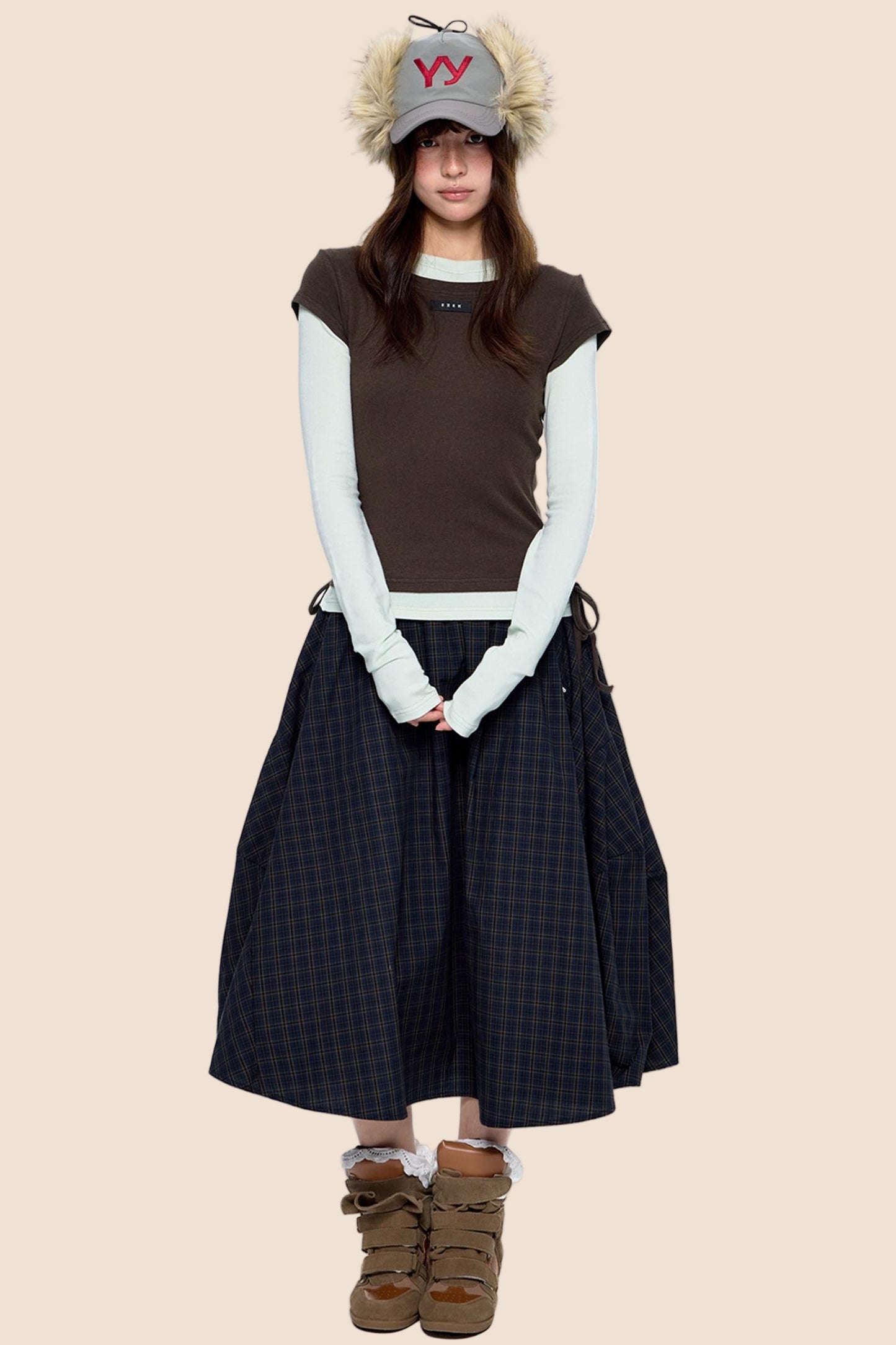 Elegant Layered Vintage Top