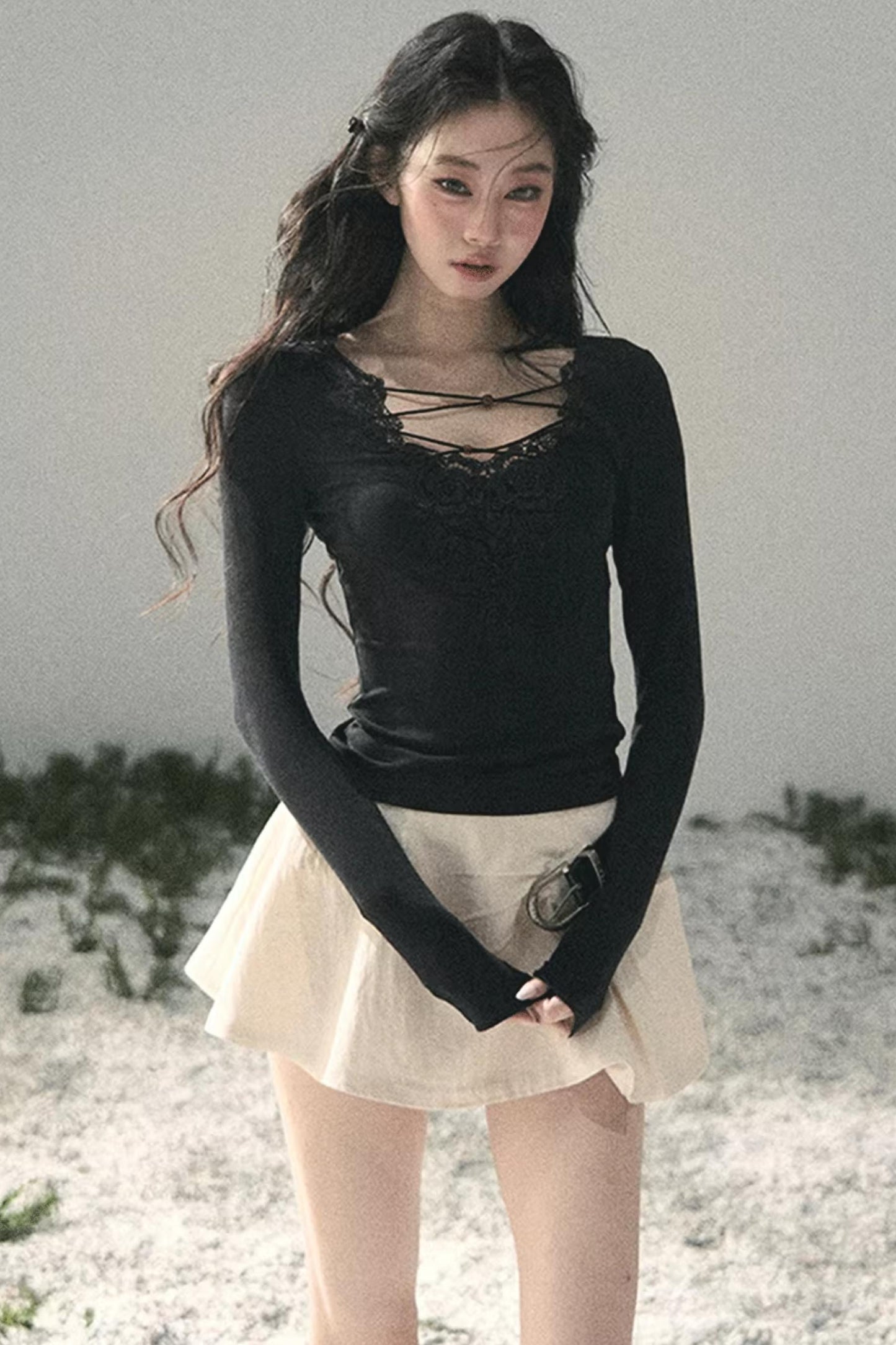 Wind Chimes A-Line Skirt