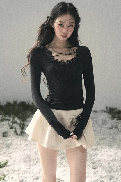 Wind Chimes A-Line Skirt