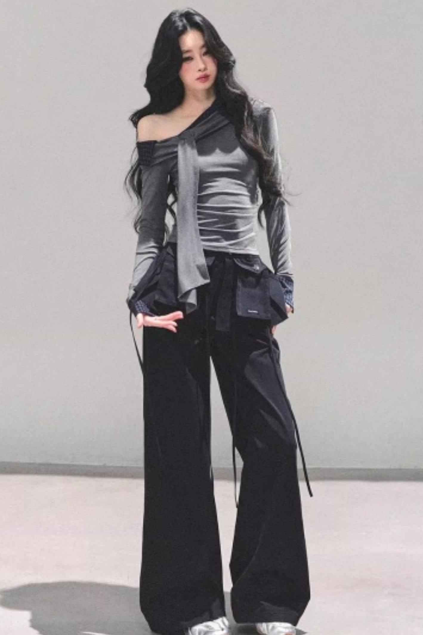 Knit Off-Shoulder Top