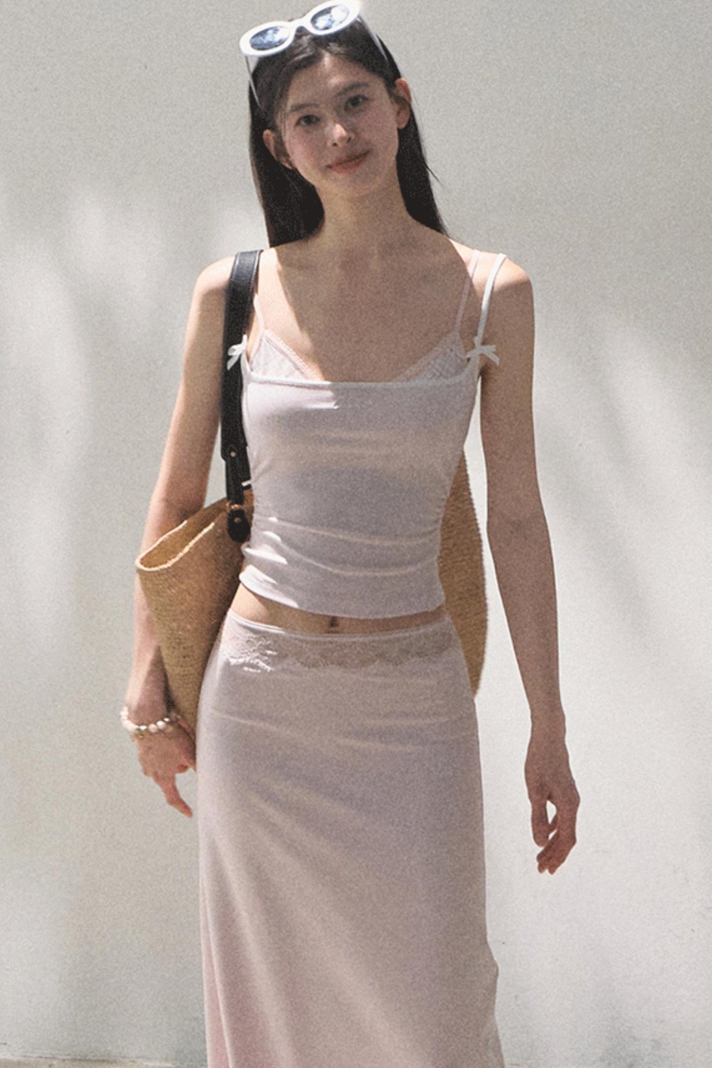 Lace High-Waist Skirt