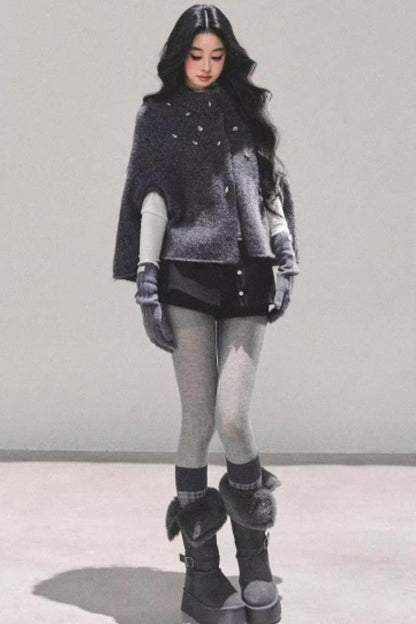 Wilderness Monologue Sweater Cape