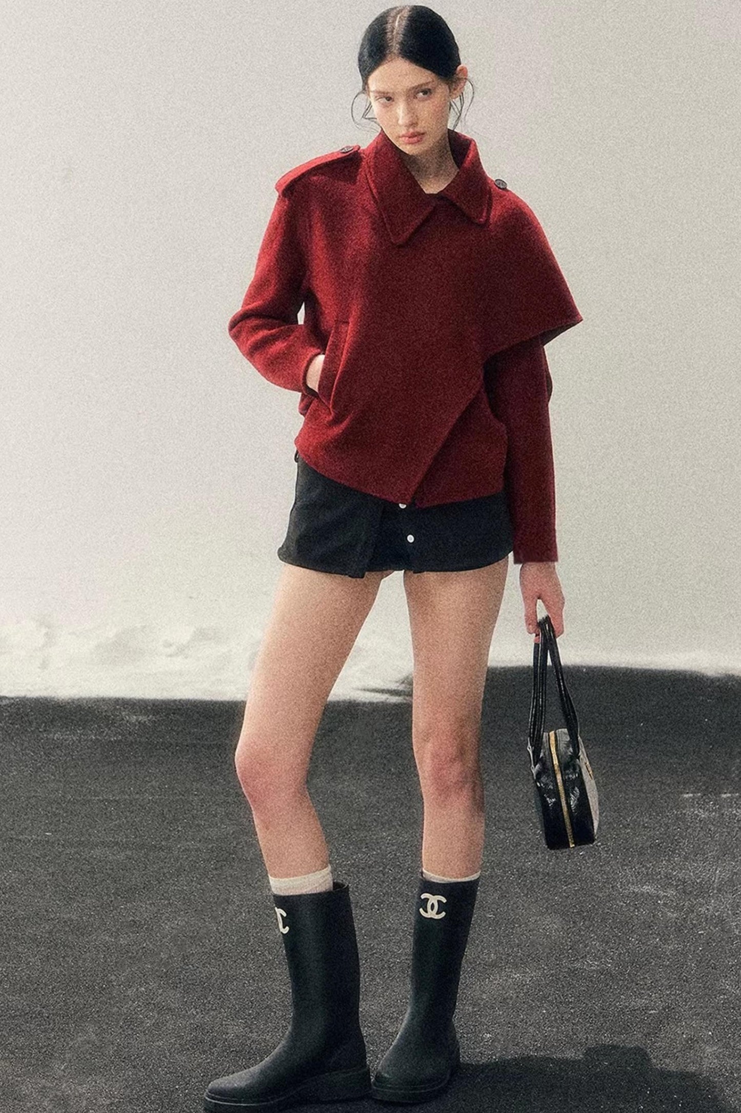 Eye-Catching Woolen Winter Coat