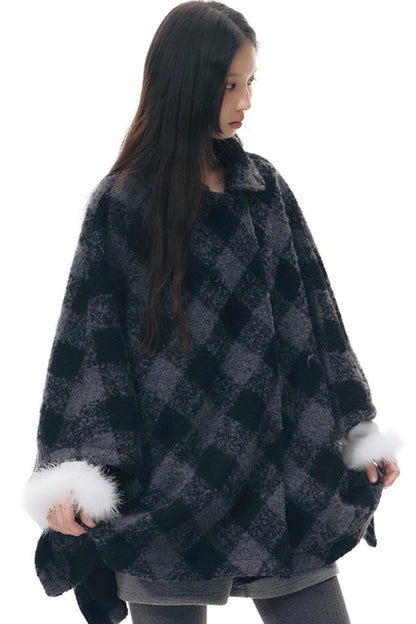 Furry Patchwork Base Layer Top