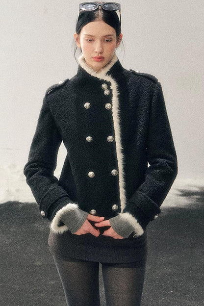 Whispers of Winter Thick Woolen Coat