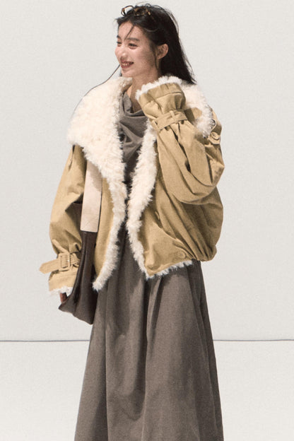 The Moon Swing Collar Dress