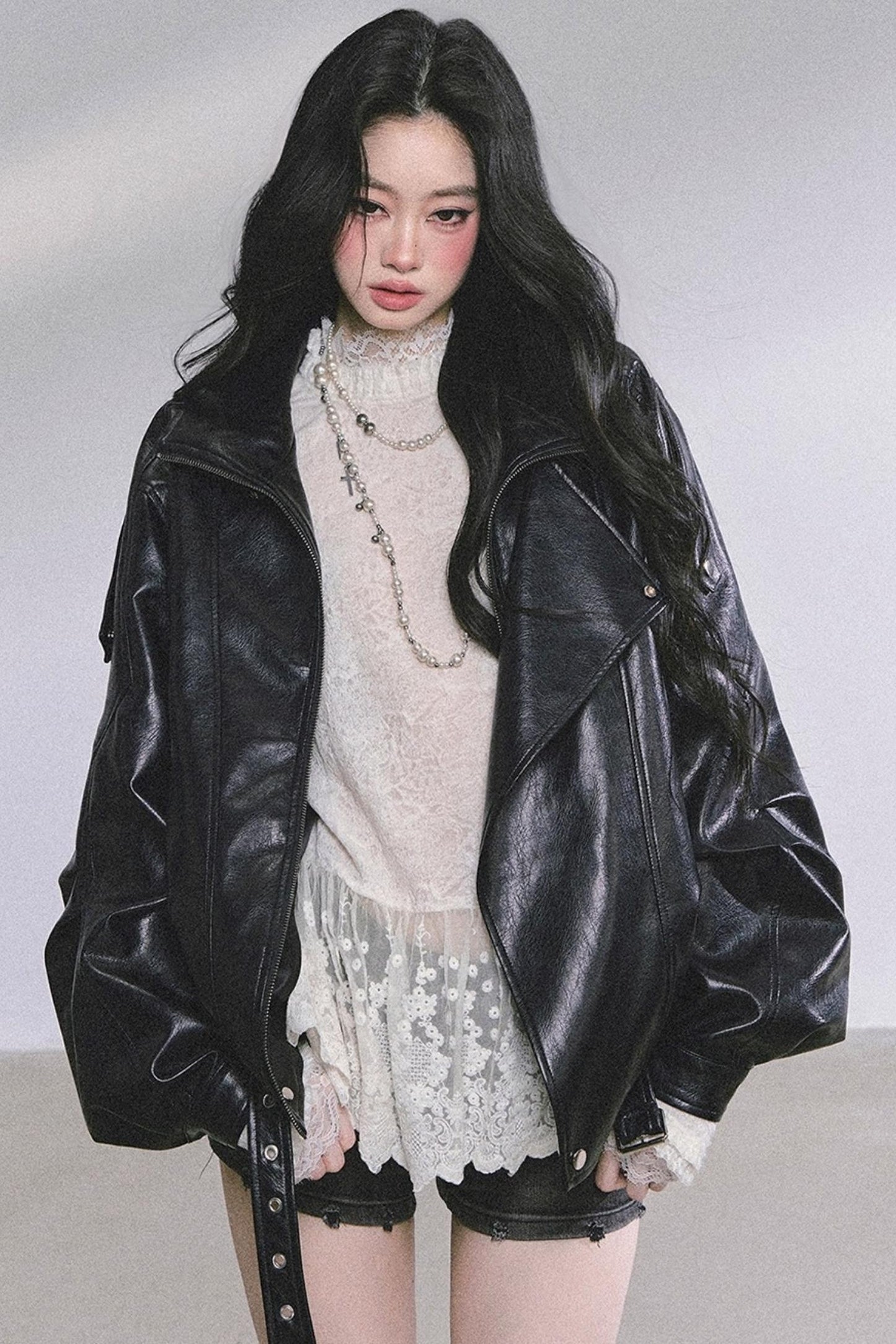 Pure Hollow Lace Top