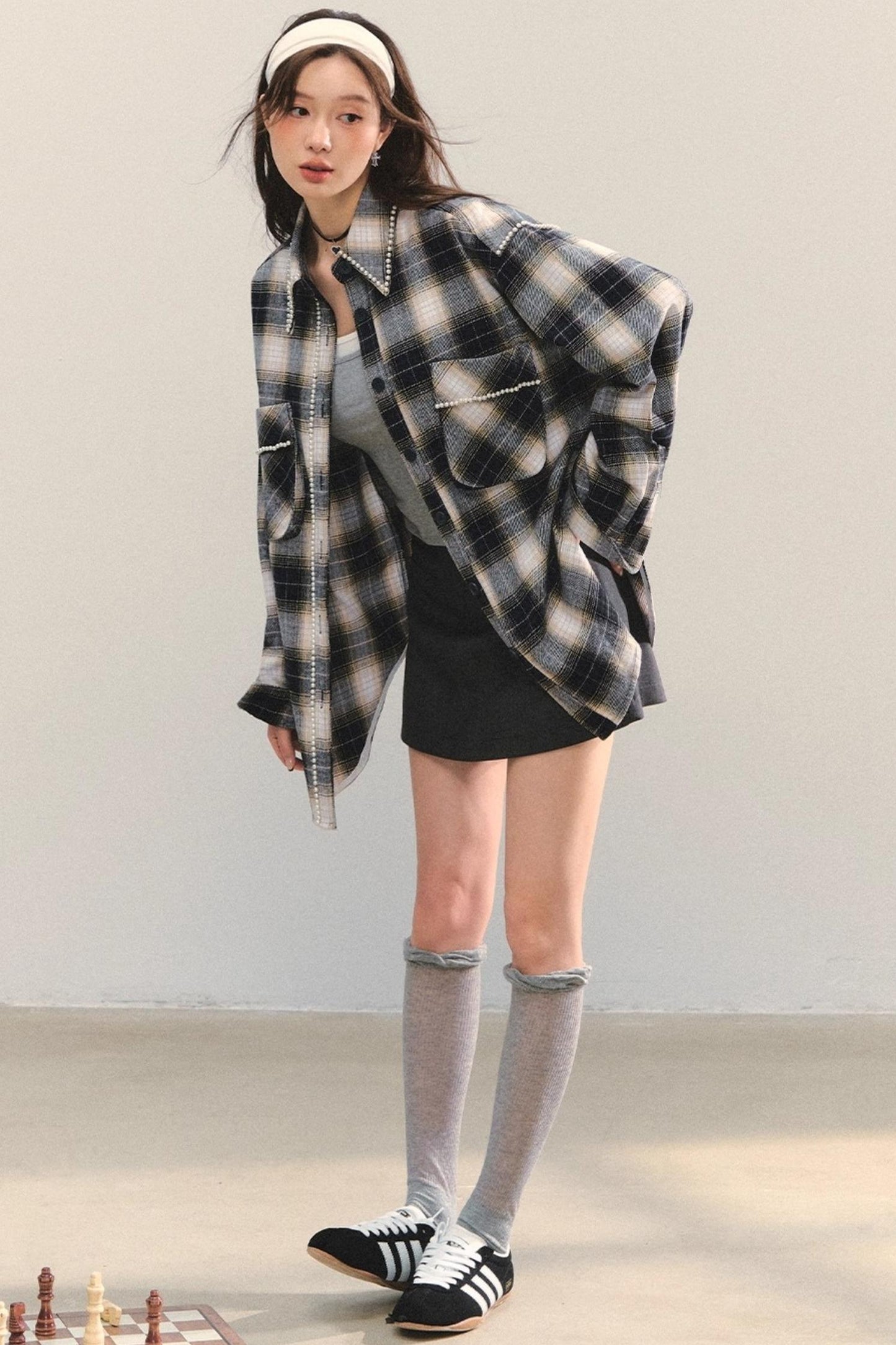 Pearl Plaid Shirt