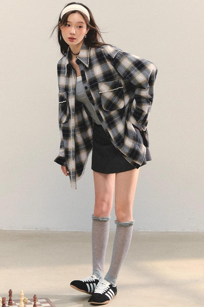 Pearl Plaid Shirt