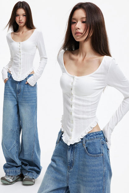 Hot Jacquard Knitted Sweater