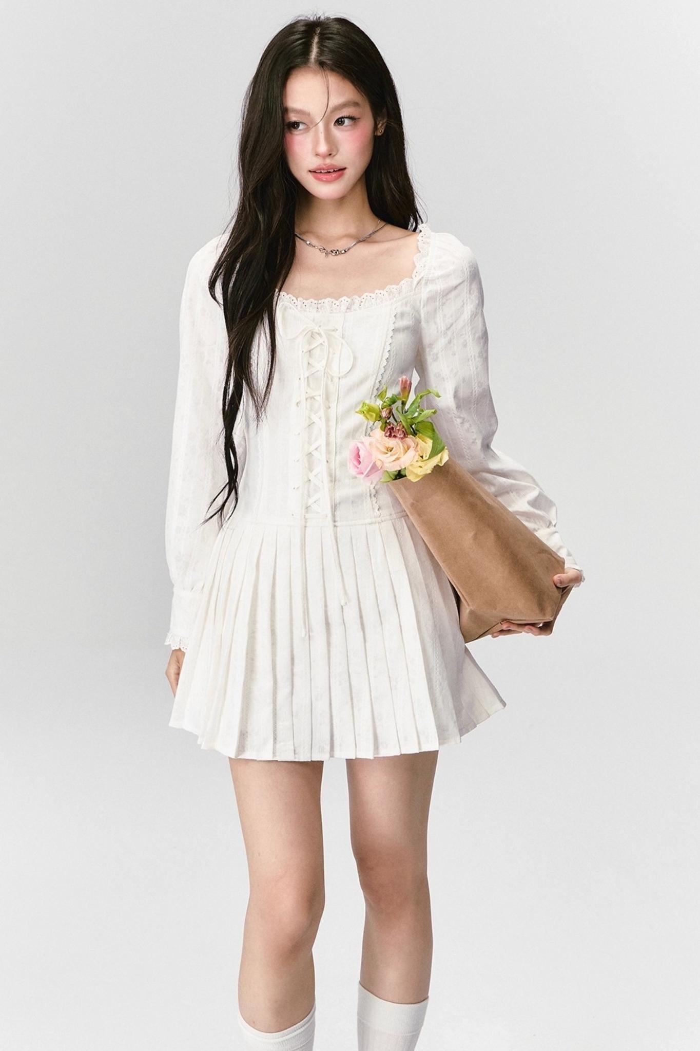 French Floral Princess Dress