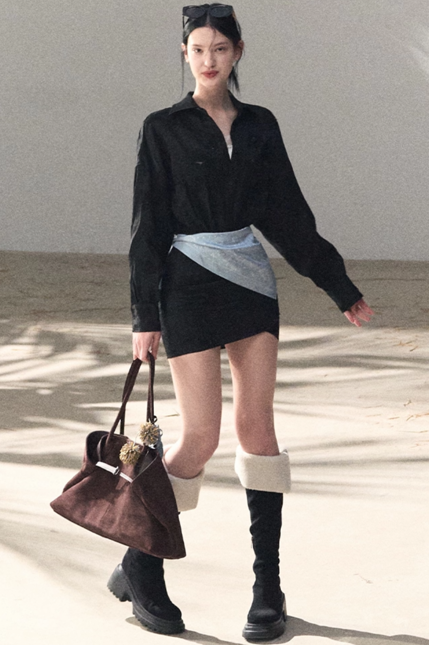 Jacquard Silk Dress Scarf Set