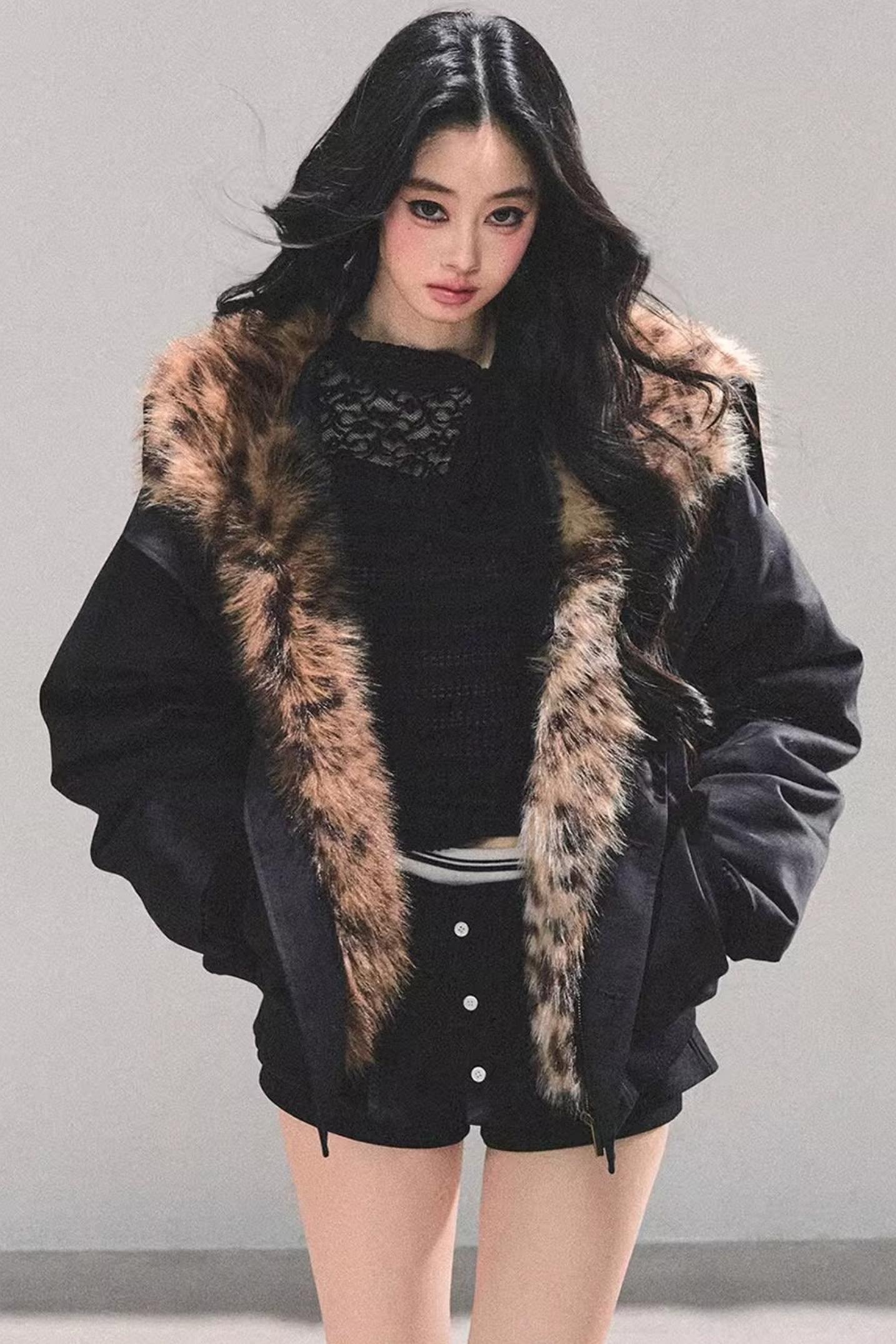 Hepburn-Style Quilted Winter Coat