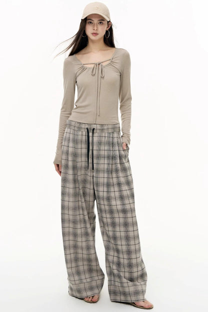 Vintage Wide-Leg Slacks