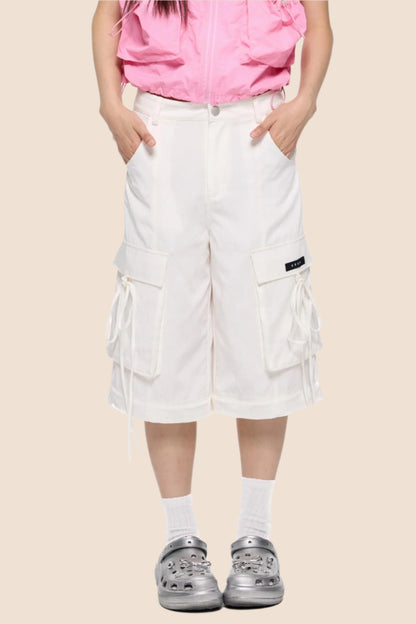 Removable Wide-Leg Slacks