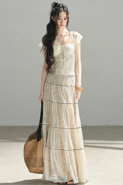 Lace Moonlit Rose Top
