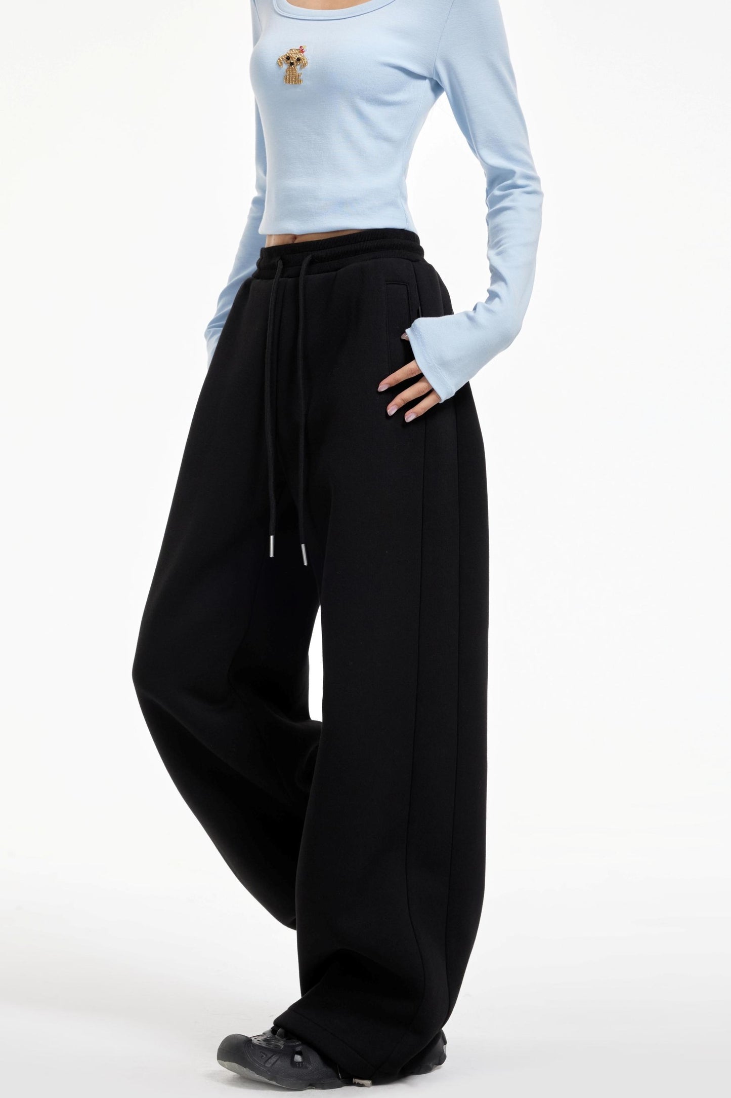 High Collar Slim Jacket Set-Up